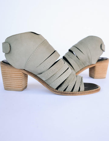 SBICCA URBANA HEEL - Grey - Elle Bleu Shoe Boutique