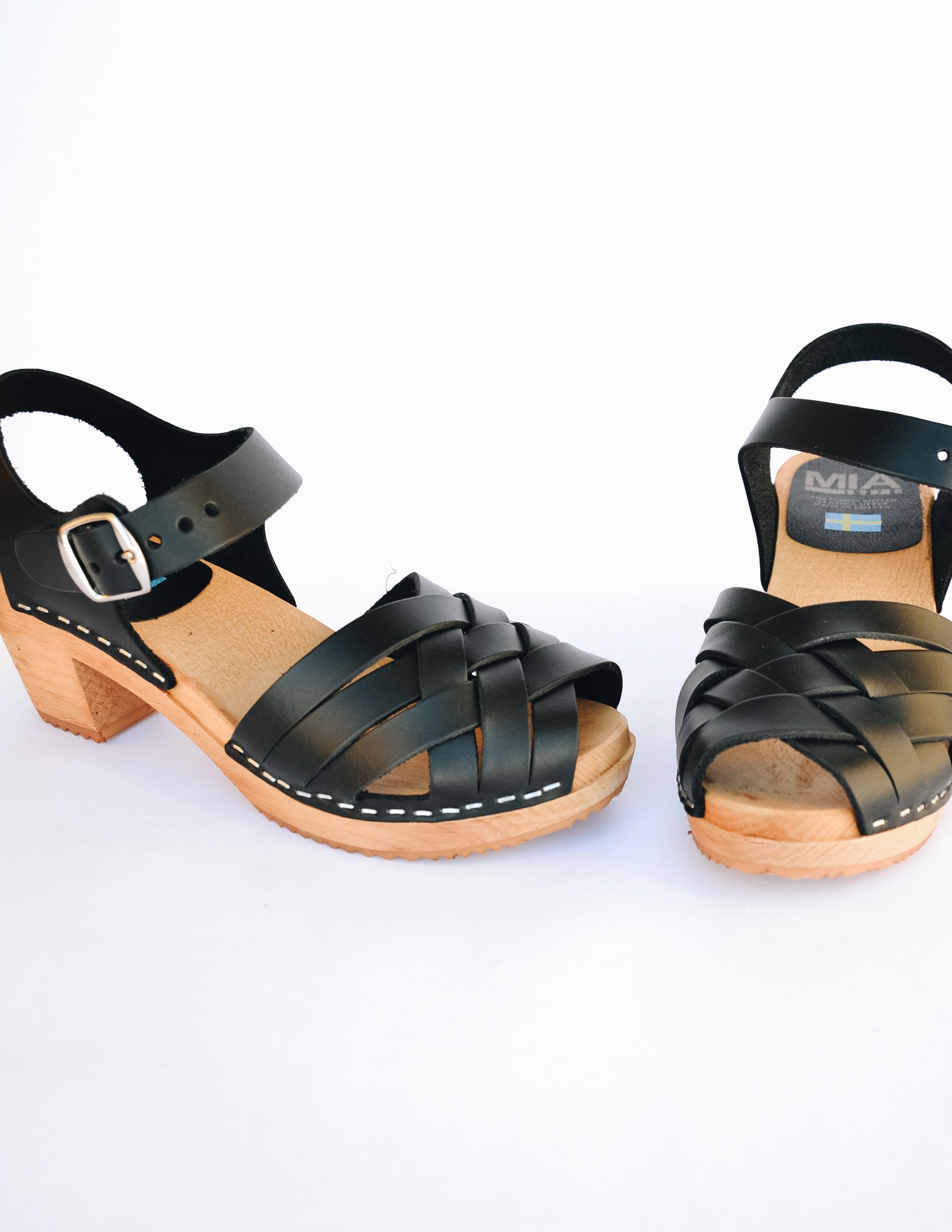 MIA Dream Weaver Clog Black Elle Bleu Shoes