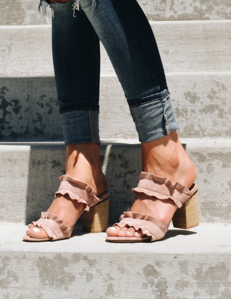 Mi.iM RACHEL HEEL - Rose - Elle Bleu Shoe Boutique