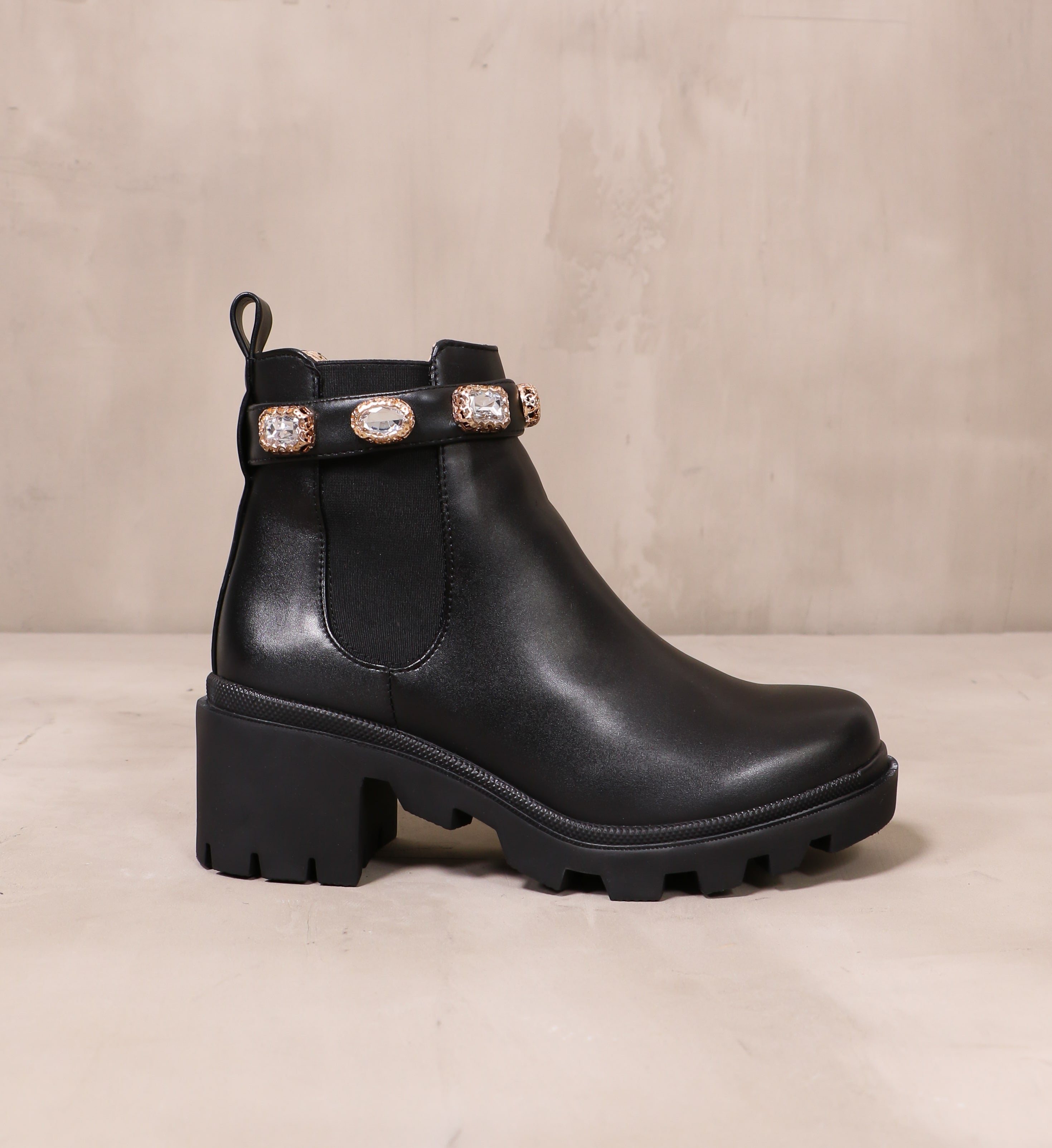 Ankle boots with diamonds Clearance