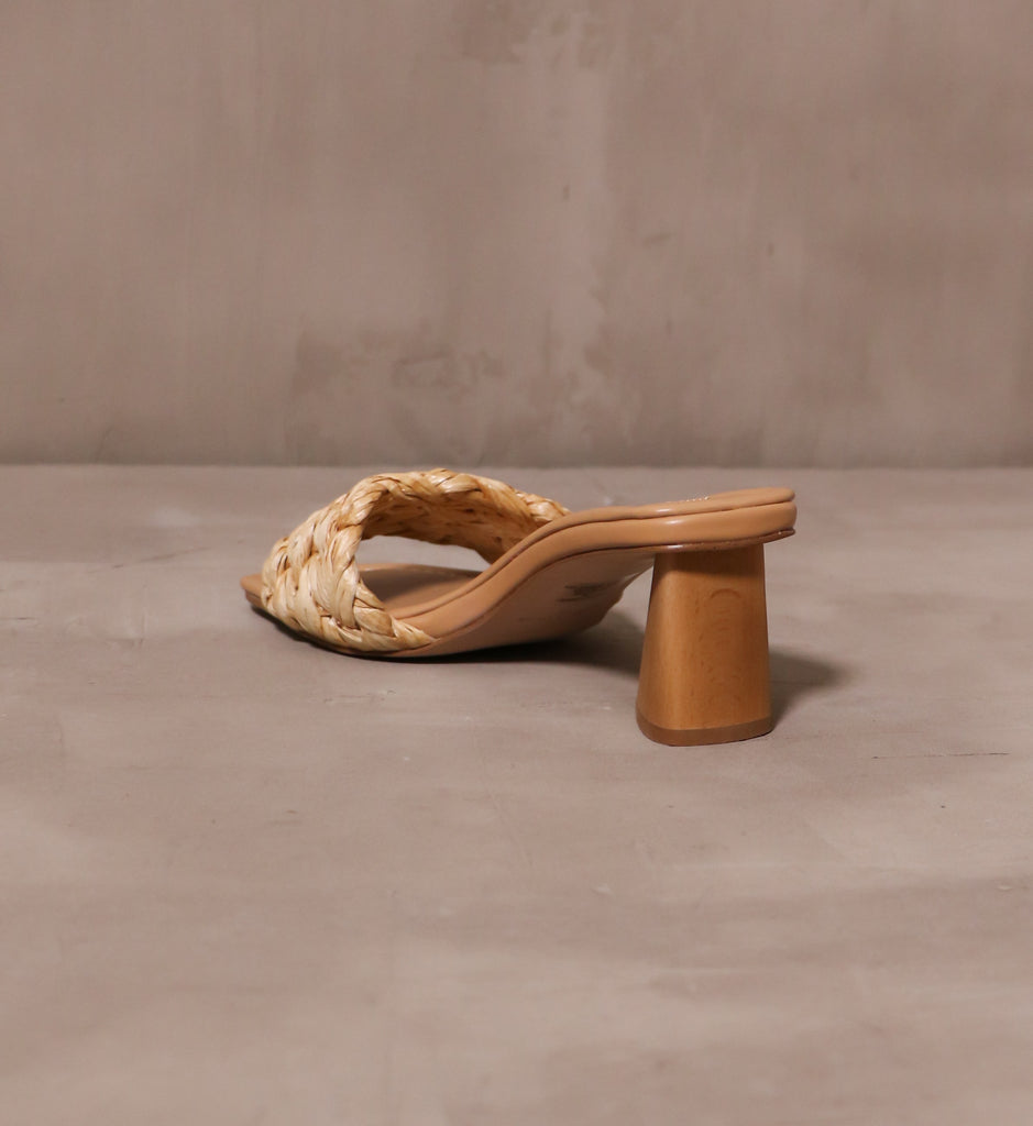 faux wood block heel on the last straw block heel steve madden sandal
